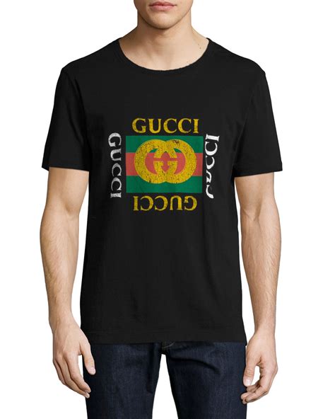 gucci washed t shirt w gg print|Gucci Washed T.